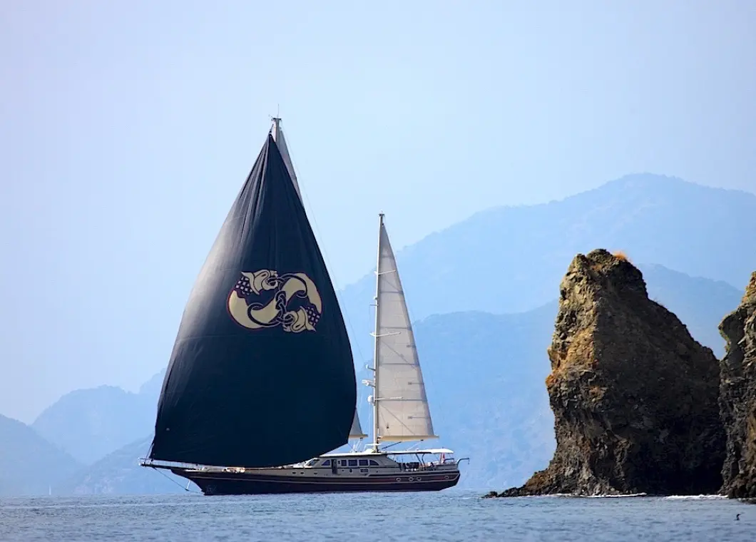 DAIMA luxury sailing yacht for holidays in Turkey