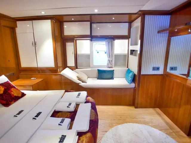 MASKE II gulet for rent in Turkey for 12 people | Beautiful design, 2 Master cabins, Great crew
