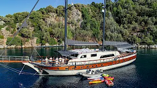 Private gulet charter Turkey with yacht UGUR | Blue Cruise Trips