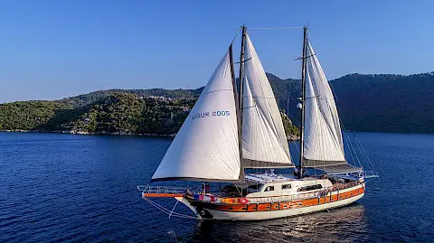 Private gulet charter Turkey with yacht UGUR | Blue Cruise Trips