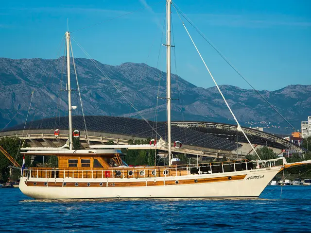 Croatia yacht charter prices for gulet ABORDA