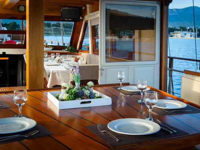 Croatia yacht charter prices for gulet ABORDA
