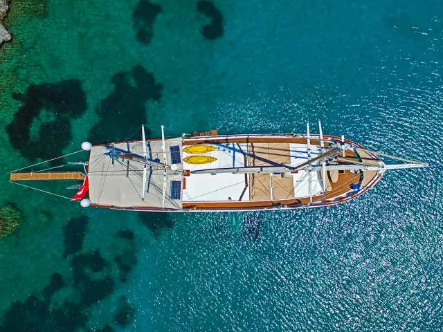 Marmaris gulet rent CEVRI HASAN IV in Turkey