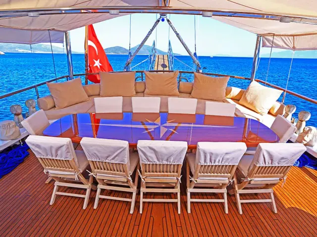 Classic gulet holidays with CEVRI HASAN IV in Turkey