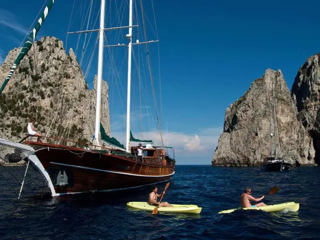 Sail in Italy with DERIYA DENIZ gulet | Visit Naples, Sicily