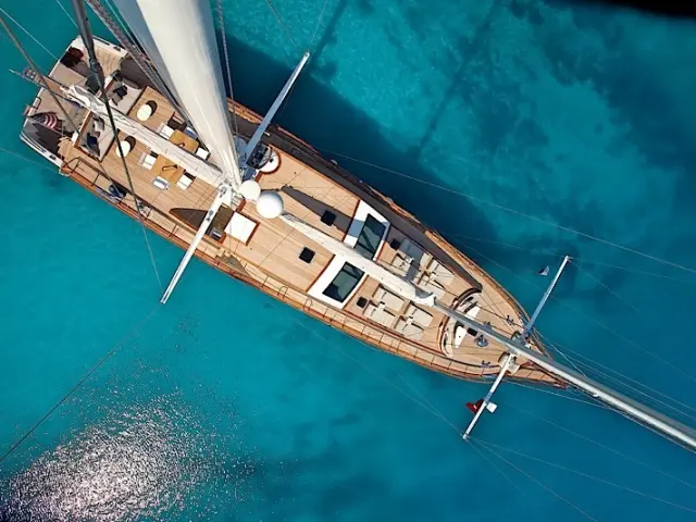 Bodrum yacht charter with gulet MISS B | Modern interior, powerful sailing